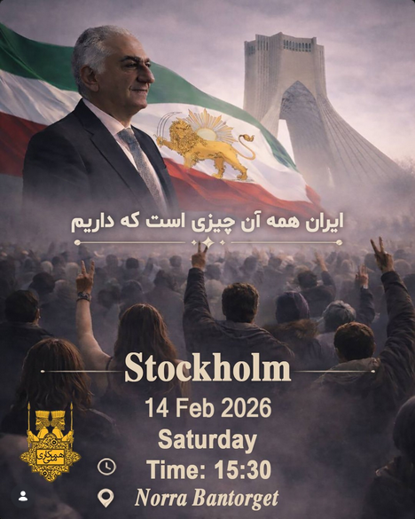 Solidarity with revolution in IRAN - Stockholm Rise Iran