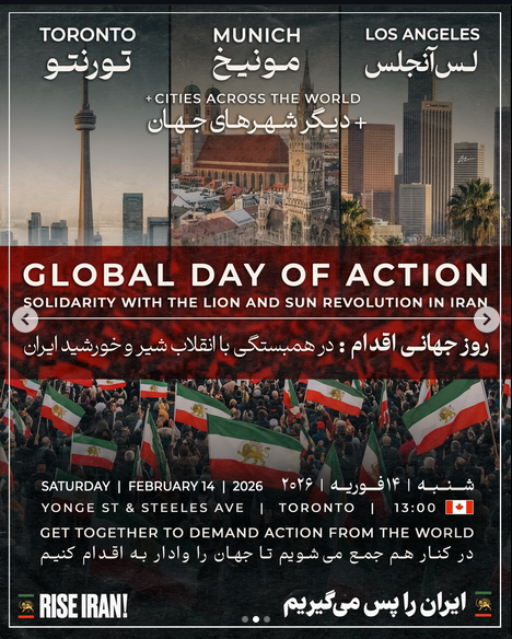 GLOBAL DAY OF ACTION - TORONTO IranRadar24