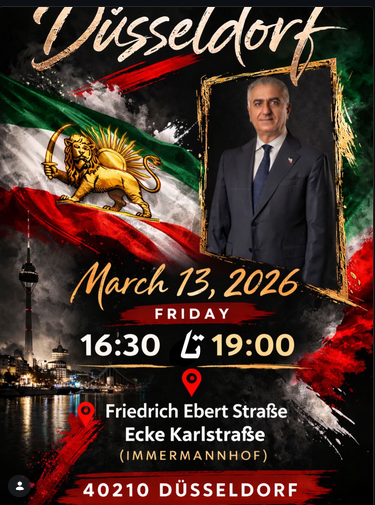 Solidarity with IRAN - Düsseldorf IranRadar24