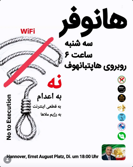 Manifestation for IRAN - Hannover IranRadar24