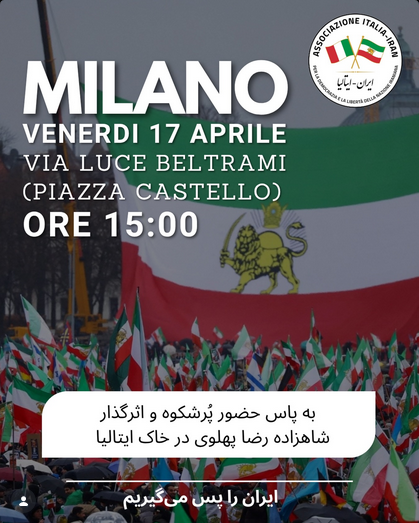 Rise for IRAN - Milan IranRadar24