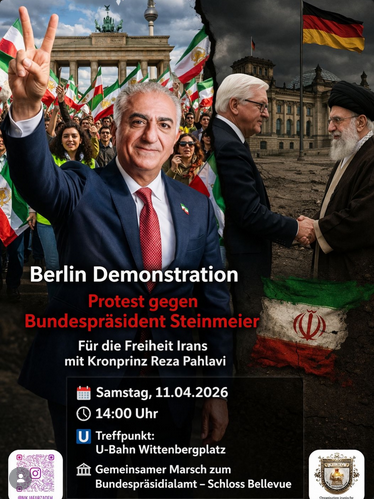 Demonstration for IRAN - Berlin IranRadar24