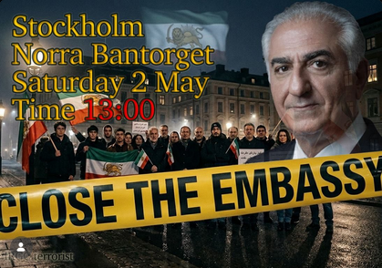 Close the Embassy - Stockholm IranRadar24