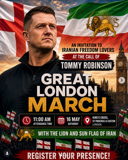 Great March for IRAN - London IranRadar24