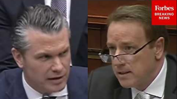 'This Is An Evil Regime': Pat Fallon And Pete Hegseth Defend U.S. Military Activities In Iran Forbes Breaking News