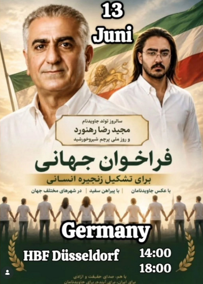 Gathering for IRAN - Düsseldorf IranRadar24