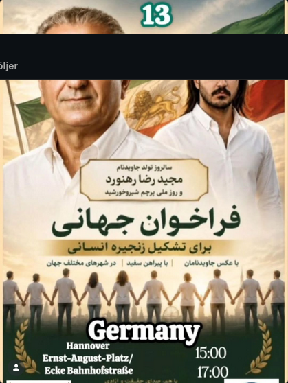 Gathering for IRAN - Hannover IranRadar24