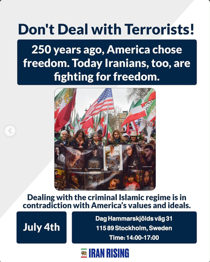 Iranians Fight for Freedom - Stockholm 1 IranRadar24 Iranians Fight for Freedom - Stockholm IranRadar24