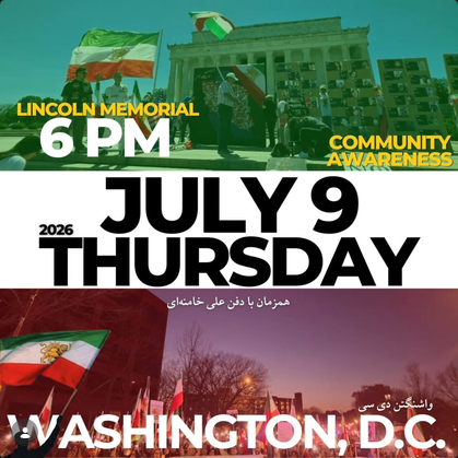 Rally for Awareness the Voice of Iranians - Washington D.C. IranRadar24